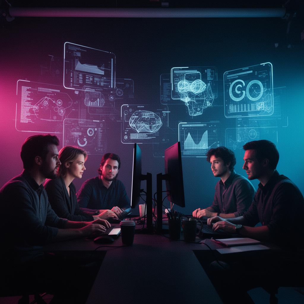 Jackpot Vision team at work